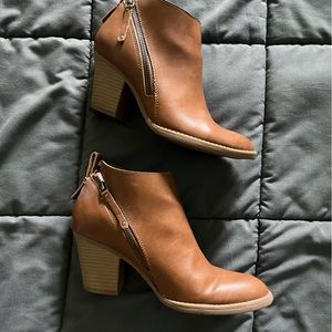 Brown DV Dolce Vita Ankle Booties
